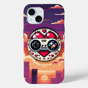 Funda Para iPhone 15 Atardecer de juegos