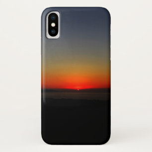 Funda Para iPhone X Atardecer en el agua