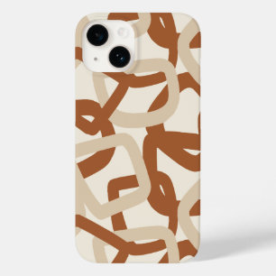 Funda Para iPhone 14 De Case-Mate Atardecer en el Desierto Cuadrado Entrelazado