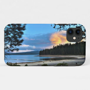 Funda Para iPhone 11 Atardecer en el lago Crescent, Oregón