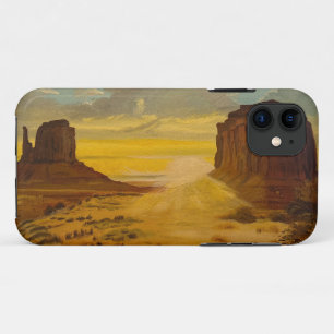 Funda Para iPhone 11 Atardecer en el Valle del Monumento, por Gary Poli