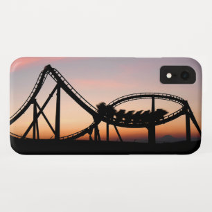 Funda Para iPhone XR Atardecer en la montaña mágica Six Flags