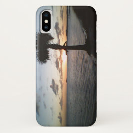 Funda Para iPhone X Atardecer En La Playa