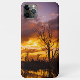 Funda Para iPhone 11 Pro Max Atardecer junto al lago