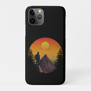 Funda Para iPhone 11 Pro Atardecer naturaleza camping