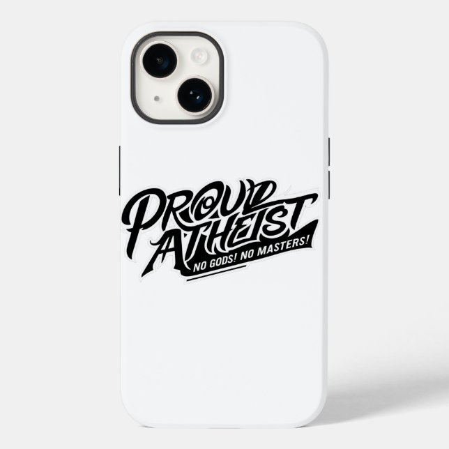 Funda De Case-Mate Para iPhone Atheist (Reverso )