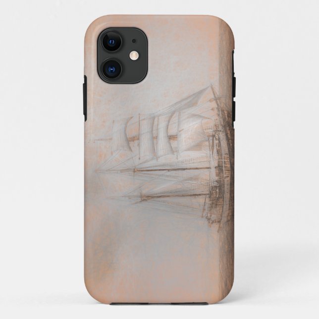 Funda De Case-Mate Para iPhone Atlantis Vinci (Reverso)