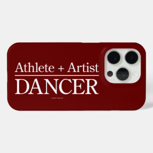 Funda Para iPhone 15 Pro Atleta + artista = estuche para iPhone de bailarín