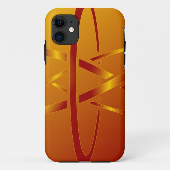 Funda De Case-Mate Para iPhone átomo ateo (Reverso)