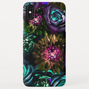 Funda Para iPhone XS Max Atractivo floral osado de fantasía oscura