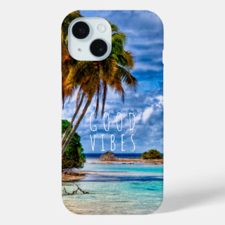 Funda Para iPhone 15 Atractivo paisaje Inspirador hawaiano de verano