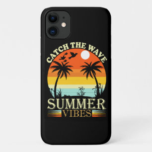 Funda Para iPhone 11 Atrapa la Ola Vibraciones de Verano
