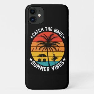 Funda Para iPhone 11 Atrapa la Ola Vibraciones de Verano