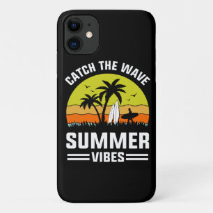 Funda Para iPhone 11 Atrapa las Vibraciones de Verano de la Ola