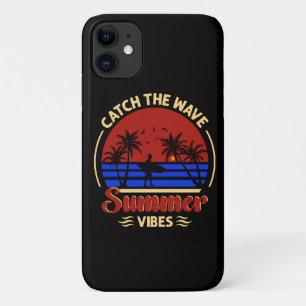 Funda Para iPhone 11 Atrapa las Vibraciones de Verano de la Ola