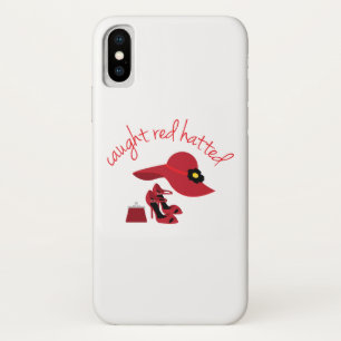 Funda Para iPhone X Atrapado con odio rojo