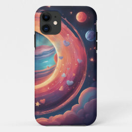 Funda Para iPhone 11 💖 🌠 "Atrapado en tu órbita"