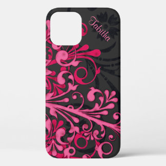 title_seo2 Audaz Floral Elegante De Color Negro Pink
