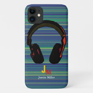 title_seo2 audífono dj de rayas personalizadas