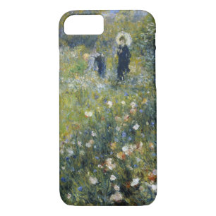 Funda Para iPhone 8/7 Auguste Renoir - Mujer con sombrilla en un jardín