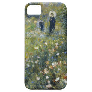 Funda Para iPhone SE/5/5s Auguste Renoir - mujer con un parasol en un jardín
