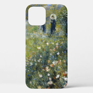 Funda Para iPhone 12 Auguste Renoir - mujer con un parasol en un jardín