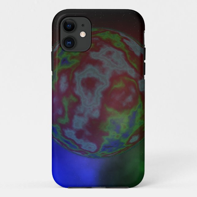 Funda De Case-Mate Para iPhone Aura De Un Planeta, (Reverso)