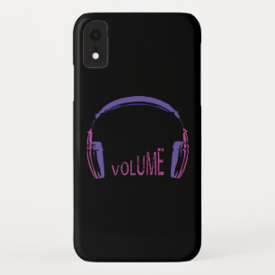 Funda Para iPhone XR Auriculares Subir volumen