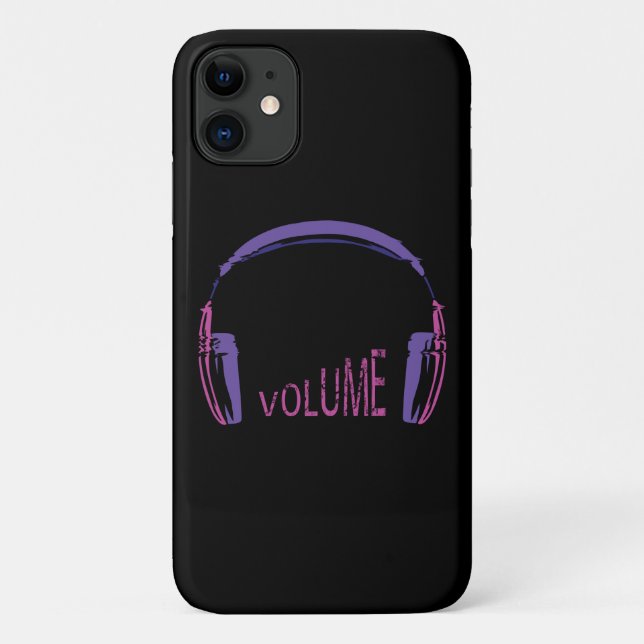 Funda De Case-Mate Para iPhone Auriculares Subir volumen (Reverso)