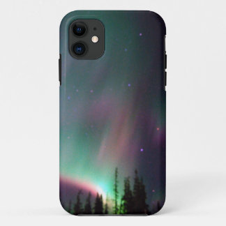 Funda Para iPhone 11 Aurora boreal Alaska