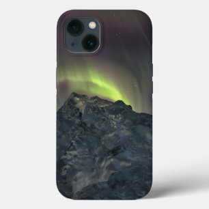 Funda Para iPhone 13 Aurora boreal   Iceberg Jokulsarlon Islandia