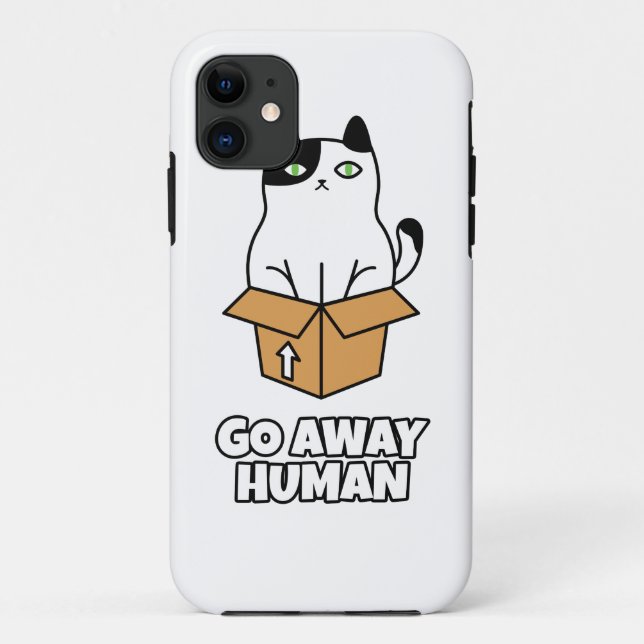 Funda De Case-Mate Para iPhone Ausente Humano (Reverso)