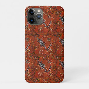 FUNDA PARA iPhone 11 PRO AUSTRALIA ARTE COCODRILO 