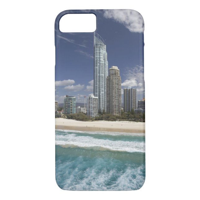 Funda De Case-Mate Para iPhone Australia, Queensland, Gold Coast, surfistas (Reverso)
