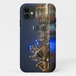 Funda Para iPhone 11 Australia, Sydney. Horizonte con Casa de la Ópera 