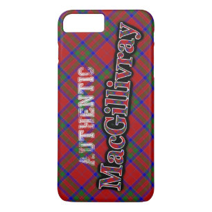Funda Para iPhone 8 Plus/7 Plus Auténtico Clan MacGillivray Scottish Tartan Design