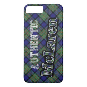 Funda Para iPhone 8 Plus/7 Plus Auténtico Clan McLaren Scottish Tartan Design