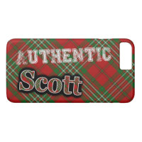 Auténtico Clan Scott Scottish Tartan Design