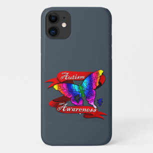 Funda Para iPhone 11 Autism Awareness Butfly