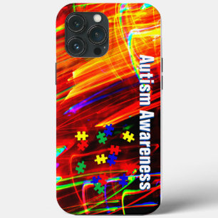 Funda Para iPhone 13 Pro Max Autism Awareness Funda-maletín para iPhone Mate