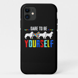 Funda Para iPhone 11 Autista Atreverse A Ser Montaña Bernesa Diferent