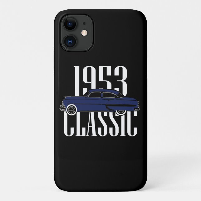 Funda De Case-Mate Para iPhone Auto clásico de 1953 (Reverso)