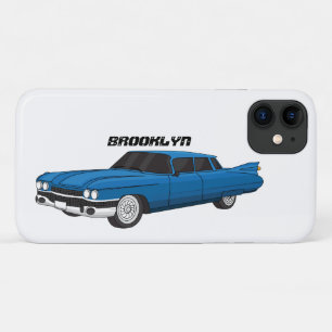Funda Para iPhone 11 Auto clásico Guay blue 1959