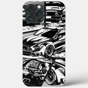 FUNDA PARA iPhone 13 PRO MAX AUTO MUSCULAR AMERICANO