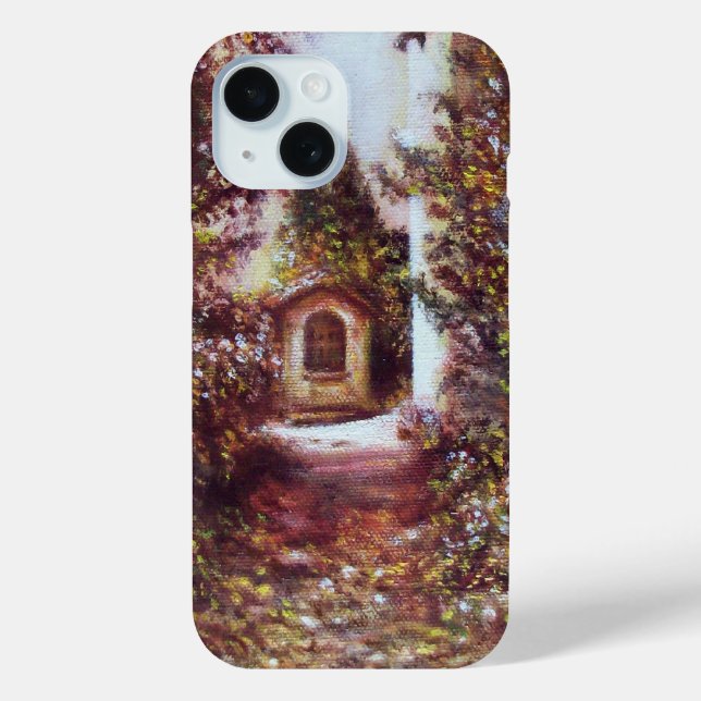Funda De Case-Mate Para iPhone AUTO SILENCIOSO EN FLORENCIA Paisaje Toscano (Reverso )