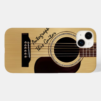 title_seo2 Autografo Personalizado de guitarra acústica
