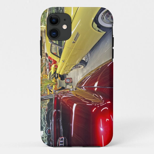 Funda De Case-Mate Para iPhone Automóviles antiguos en el Museo del Automóvil de  (Reverso)