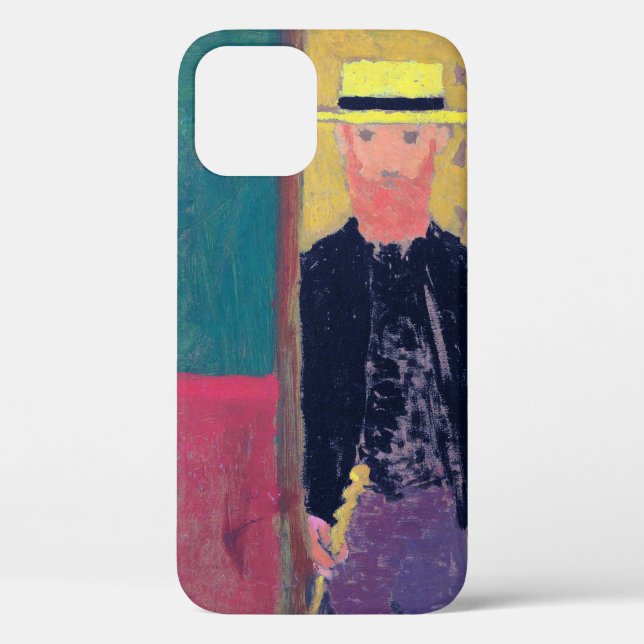 Funda De Case-Mate Para iPhone Autoretrato (hombre con barba), Edouard Vuillard (Reverso )