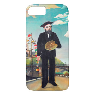 Funda Para iPhone 8/7 Autoretrato, paisaje, Rousseau