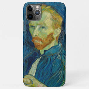 Funda Para iPhone 11 Pro Max Autorretrato de Vincent Van Gogh con paleta de art